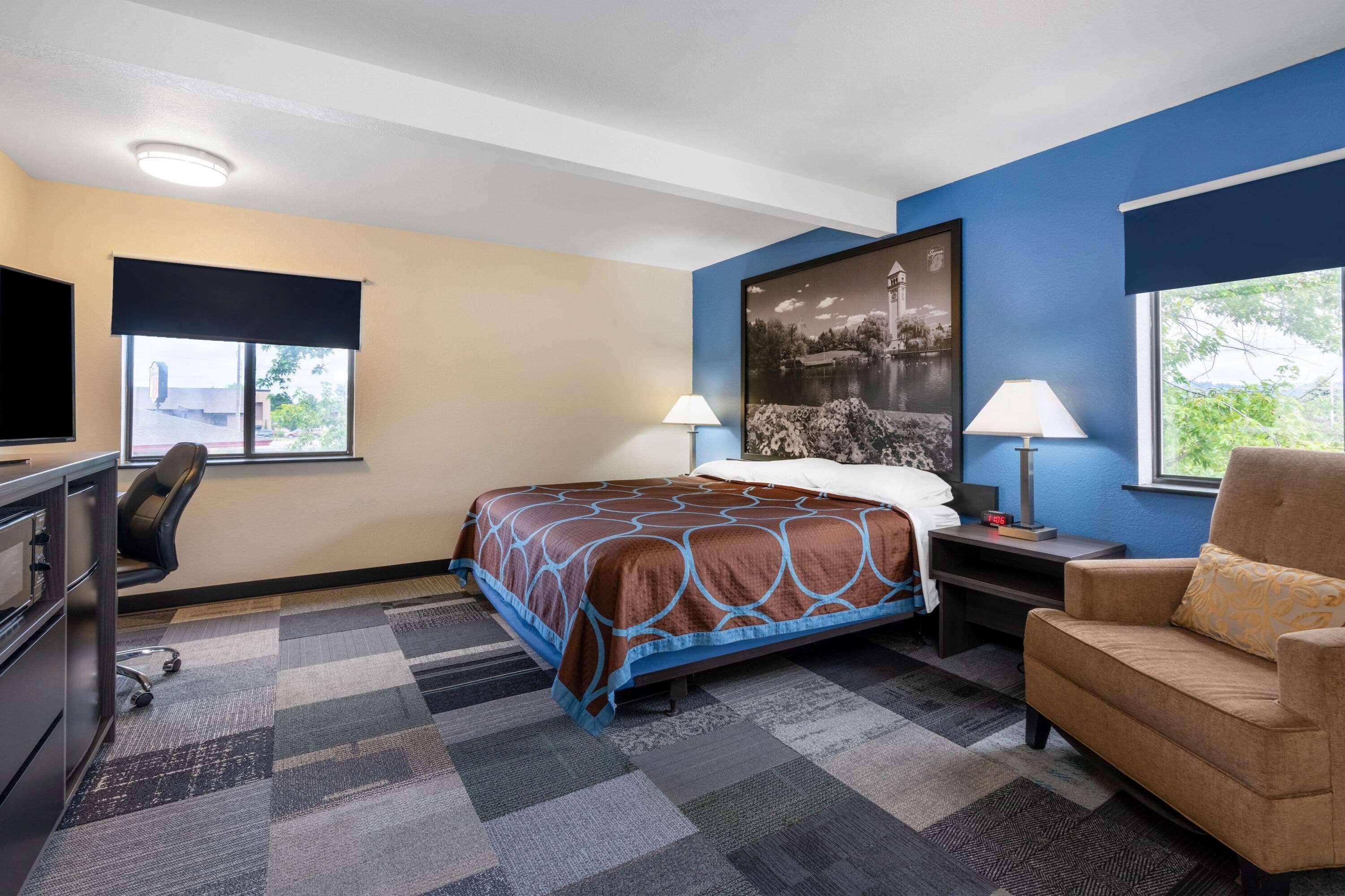 Super 8 By Wyndham Spokane Valley Exterior foto